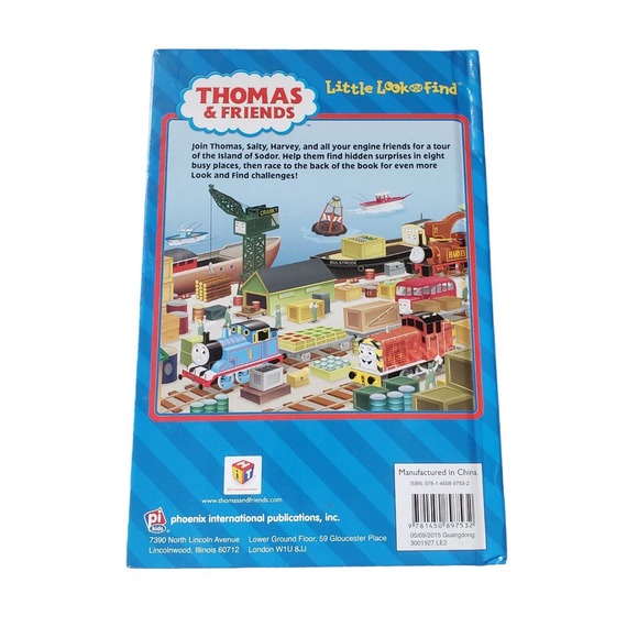 Thomas And Friends Little Look And Find Book 2016 Very Good Condition - Picture 2 of 3
